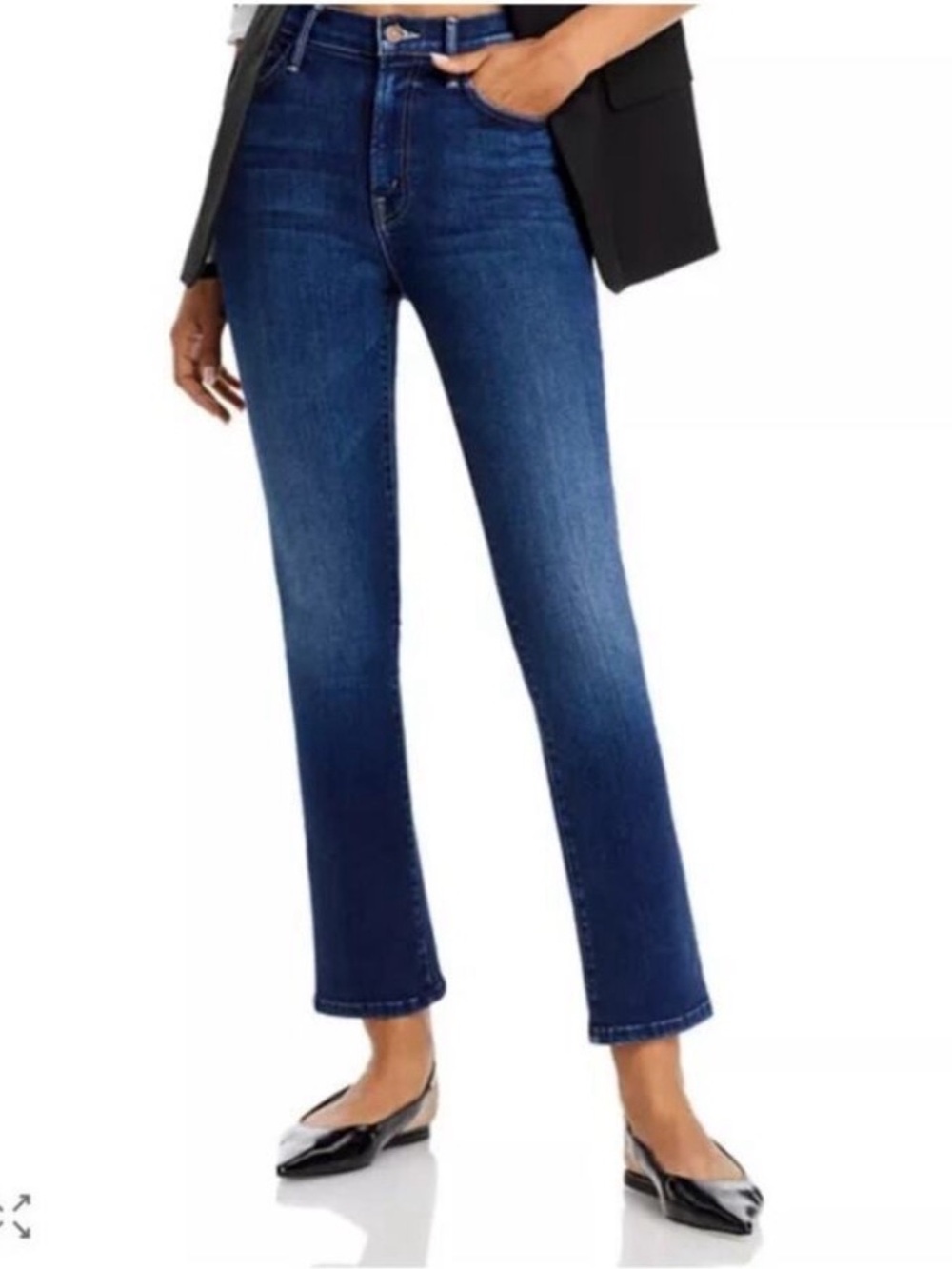 NWOT MOTHER denim The Insider Ankle Mind Games Wash size 31